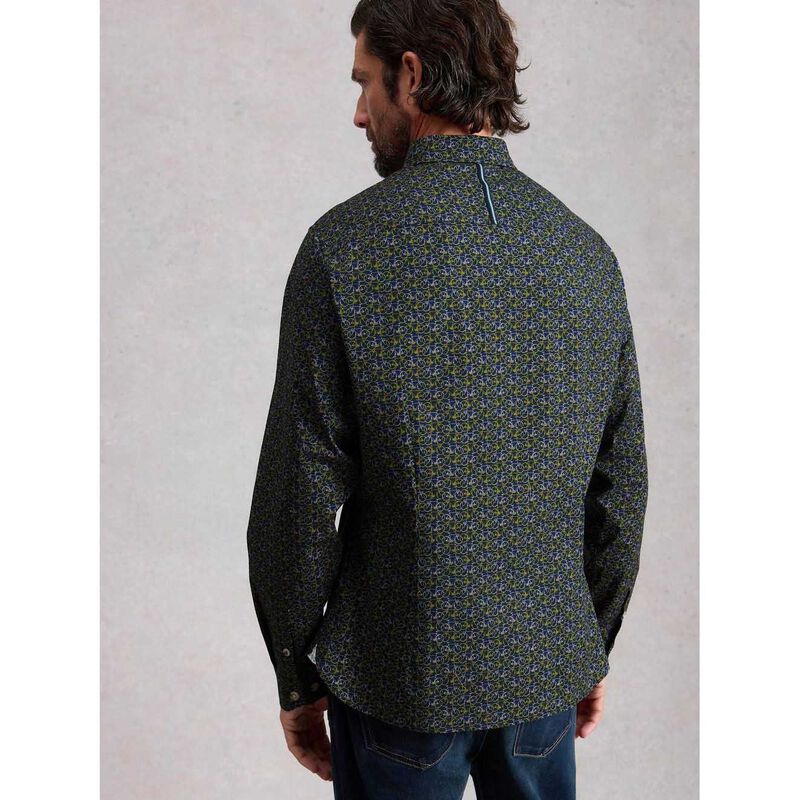 White Stuff Salcombe Bike Print Shirt image number 1
